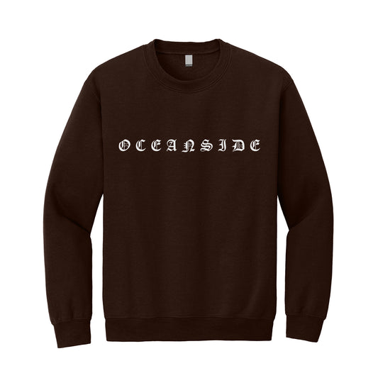 Oceanside Chocolate Crewnecks